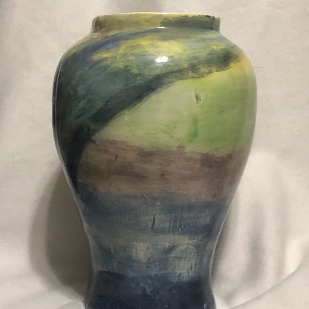 Glazed Ceramic Vase